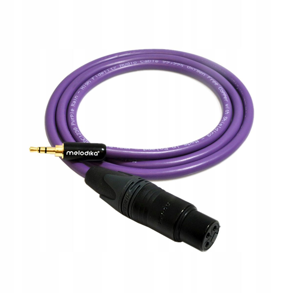 Kábel Jack 3.5 mm Xlr 15 m Melodika Mdmjx
