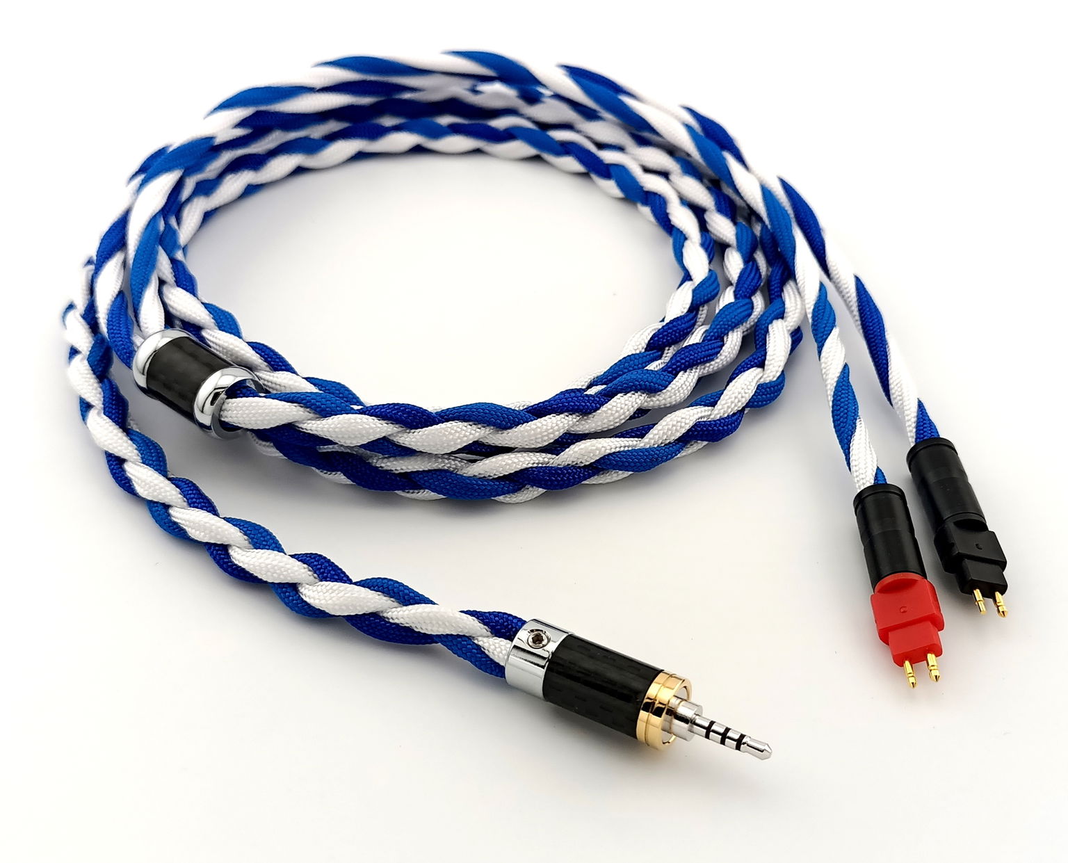 Kábel pre Sennheiser HD6XX ručne vyrobený, vyvážené varianty 2,5 mm