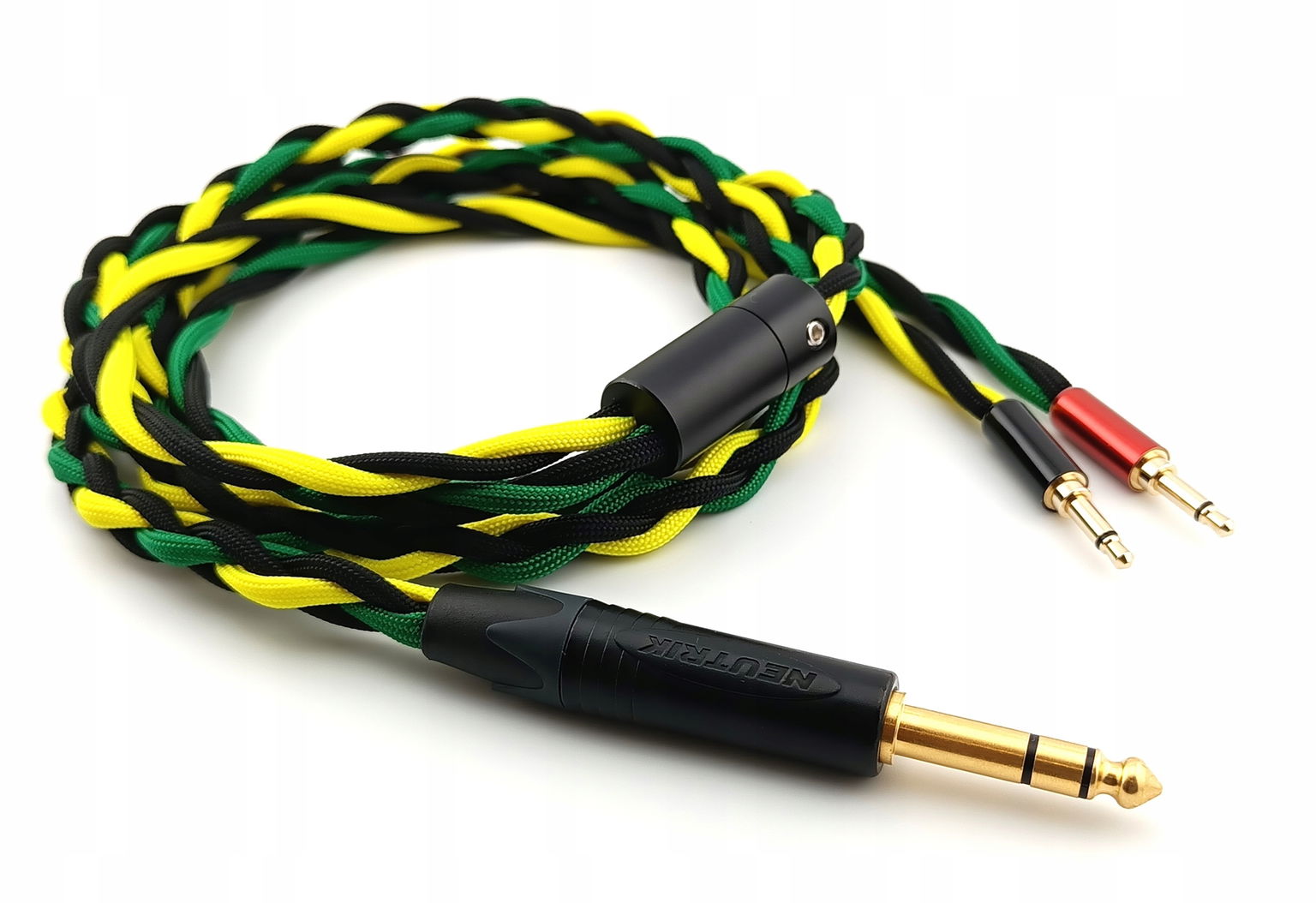 Kábel pre slúchadlá Hifiman ručne vyrobený, varianty, zástrčka 6,3 mm, dĺžka 3,5 m