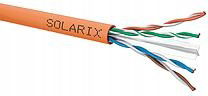 Kabel Skrutka Solarix CAT.6 U/utp Pvc kartón 305 m