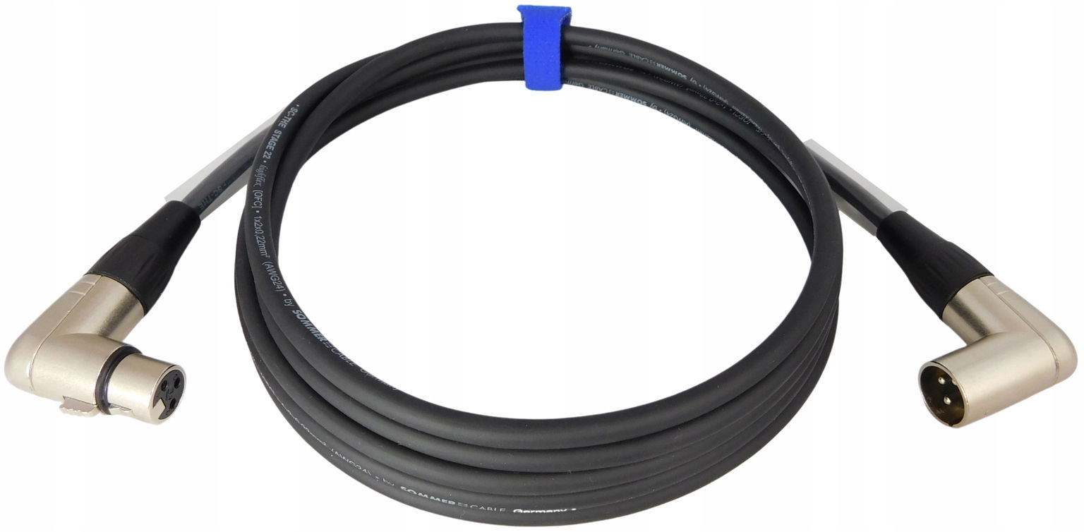 Kabel Sommer Roxtone Uhlový Xlr Mikrofónový Kabel 100 m