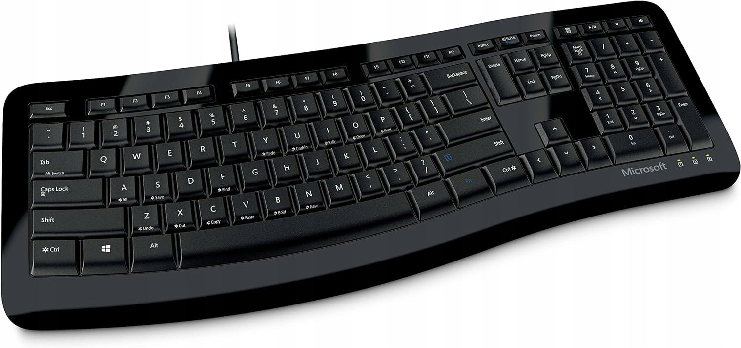 Káblová klávesnica Microsoft Comfort Curve Keyboard 3000 Qwerty Pl