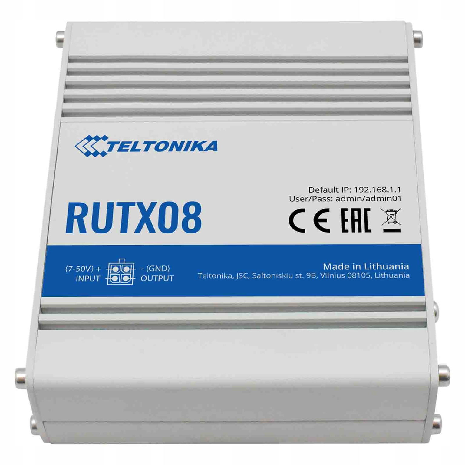 Káblový router Teltonika RUTX08