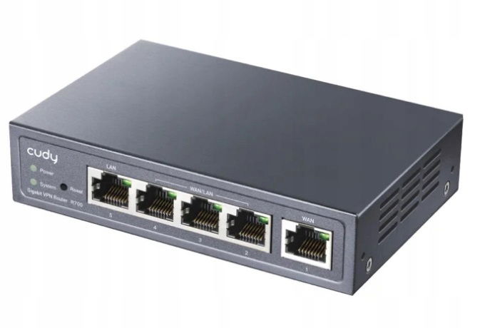 Káblový router Vpn R700 Cudy Server Vpn, Dhcp, Multi Wan, PPPoE