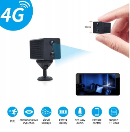 Kamera Na Batérie 3G 4G Lte Internet S Sim Kartou