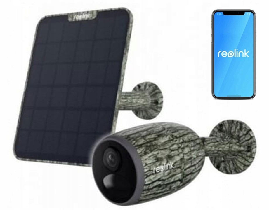 Kamera Reolink Go Plus Camouflage batéria 4G Lte Usb-c+ Solárny Panel 2