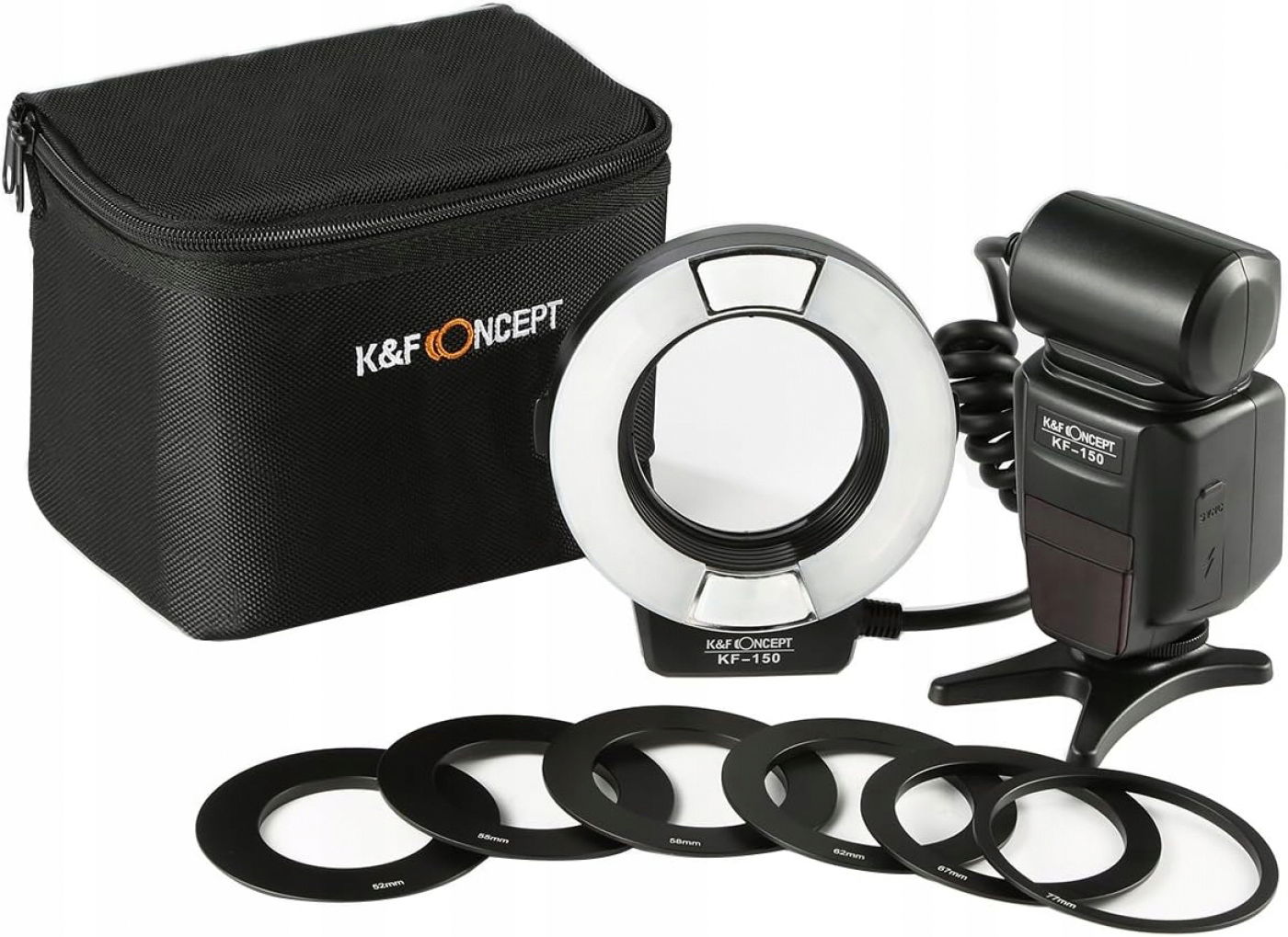 K&f Concept 150 Kruhová lampa Nikon