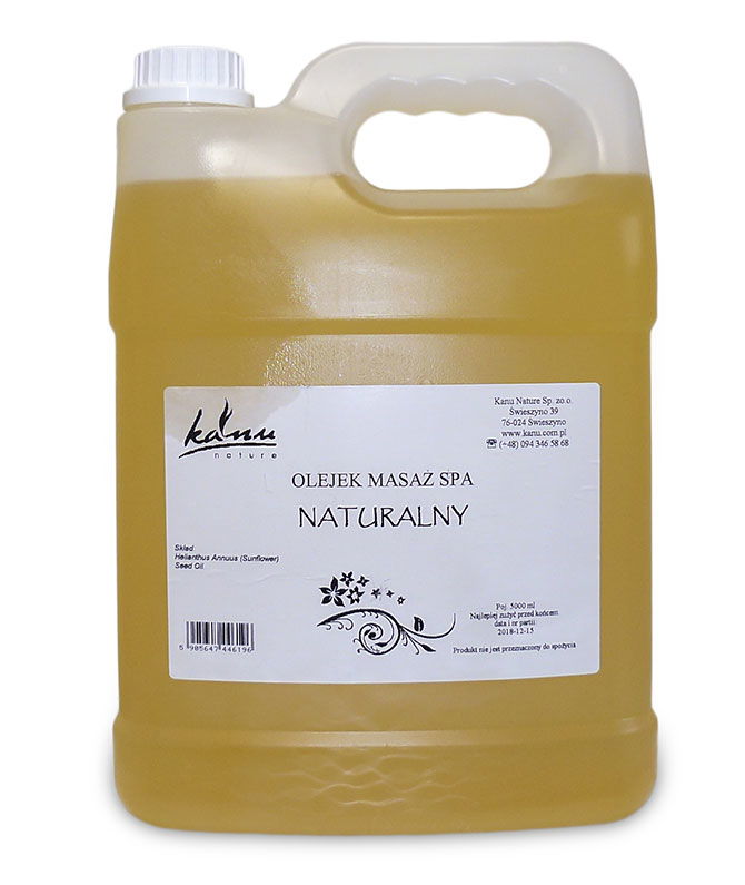 Kanu 5 l prírodný masážny olej