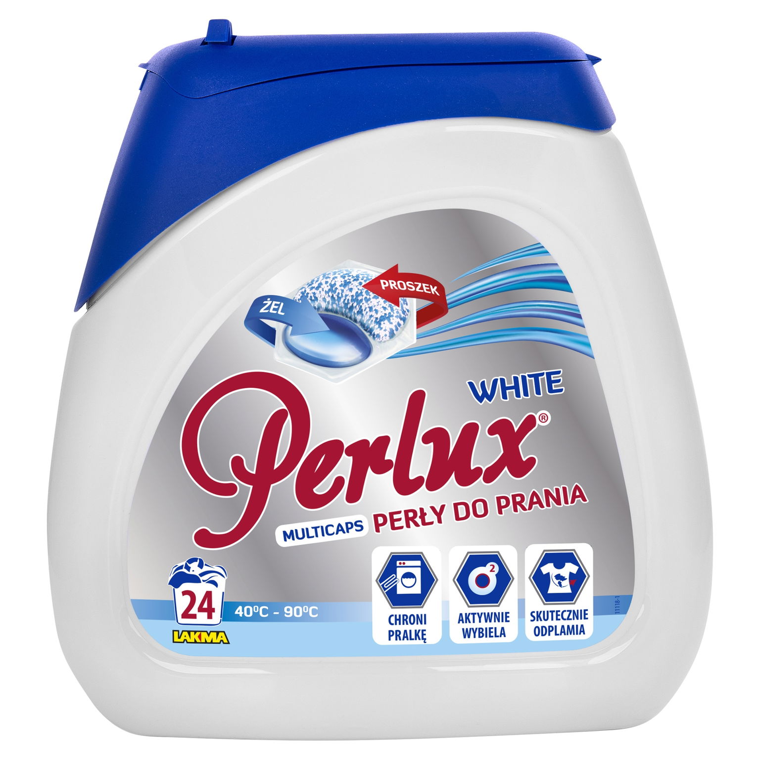 Kapsule na pranie Perlux Perličky White 24ks