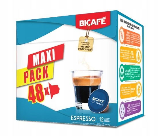 Kapsuly Bicafé Espresso pre Dolce Gusto 48 ks