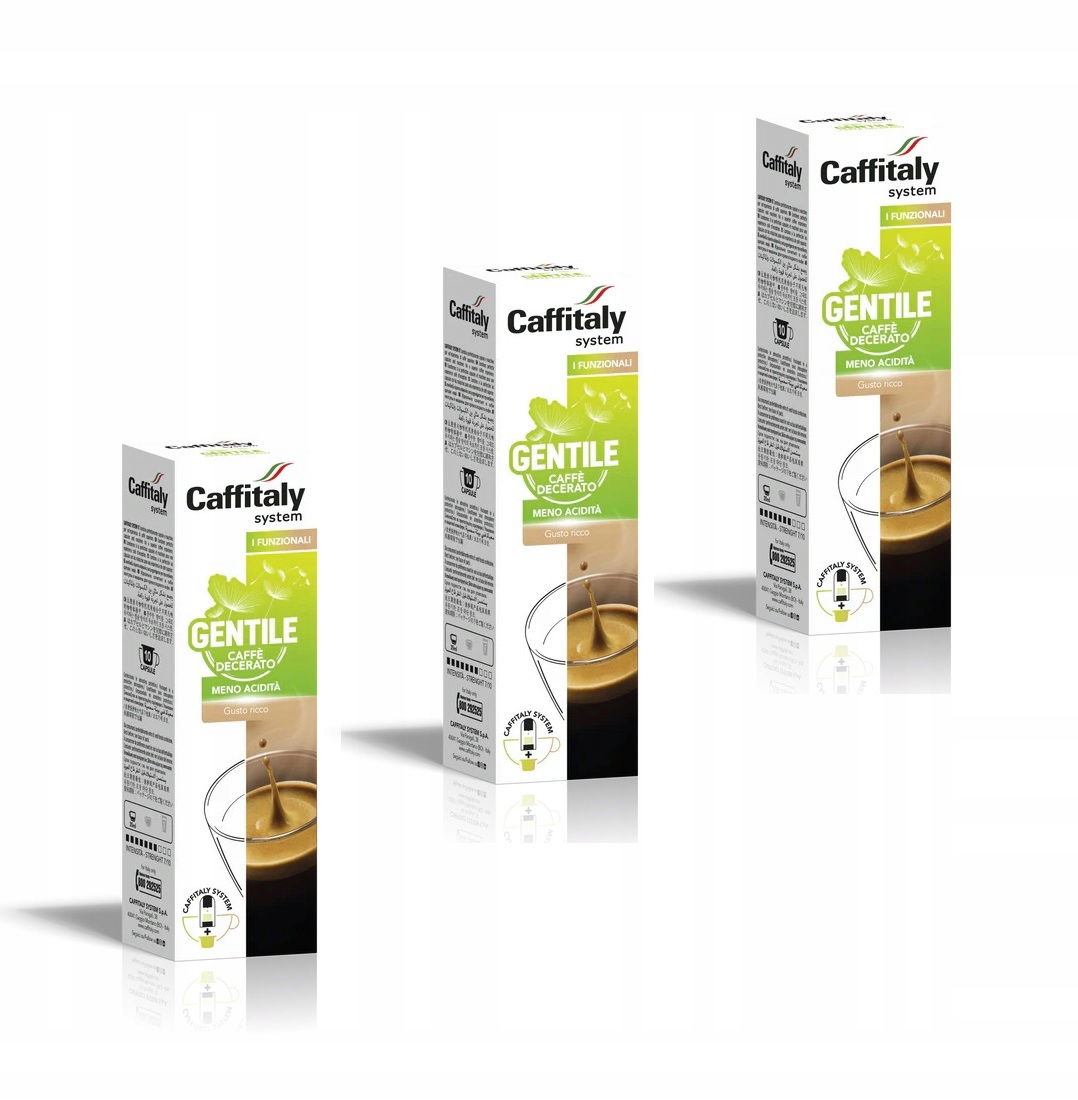 Kapsuly Caffitaly Gentile Decerato pre Caffitaly Cafissimo 30