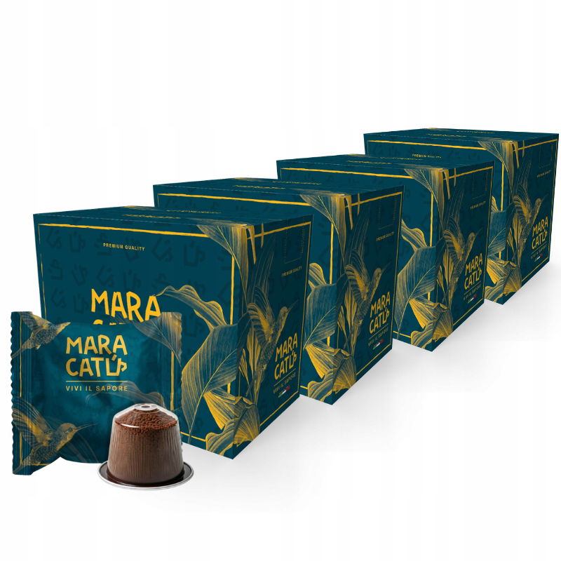 Kapsuly pre Nespresso Maracatú Bezkofeínové 4 x 100 (400 ks)