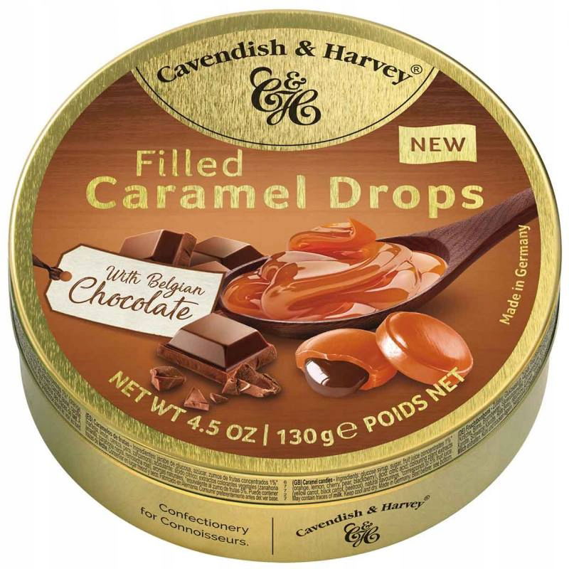 Karamelové cukríky s čokoládovou náplňou 130 g Cavendish & Harvey