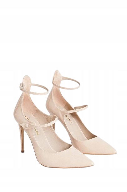 Karen Millen Kožené Béžové Lodičky 38 3S9G3* 38 13_9