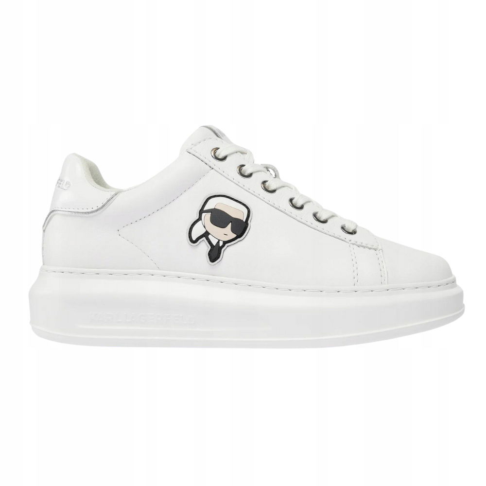 Karl Lagerfeld Biele tenisky Karl Nft Lo Lace 39