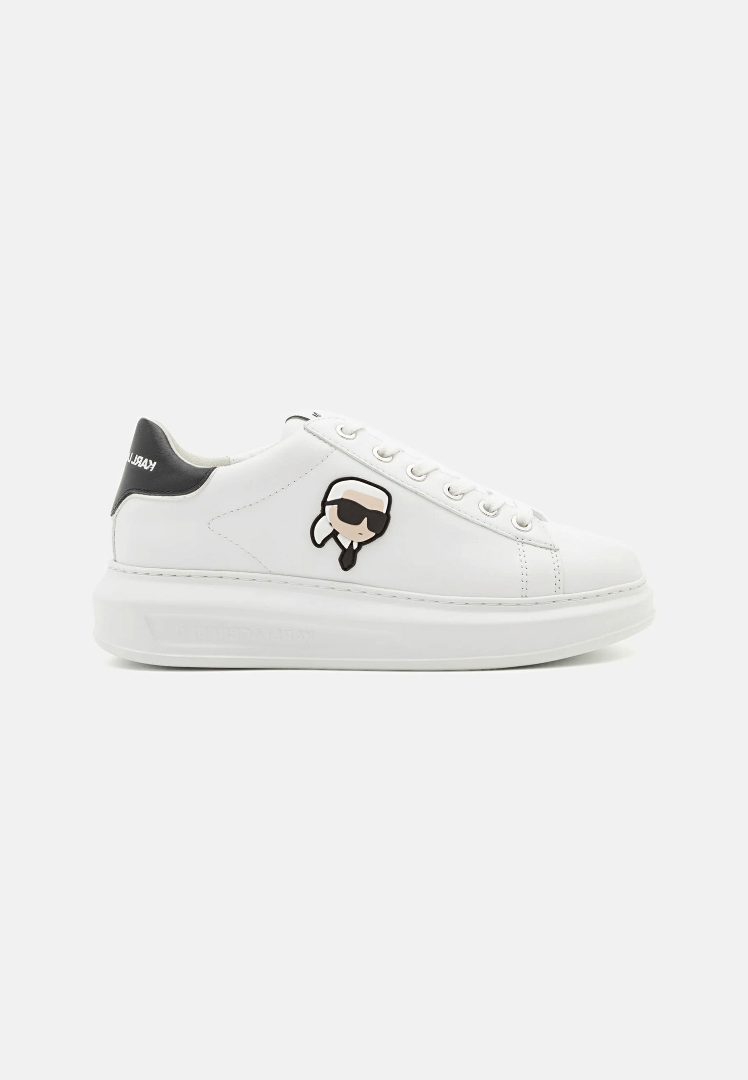 Karl Lagerfeld Dámske topánky Kapri Nft Lo Laces White 41