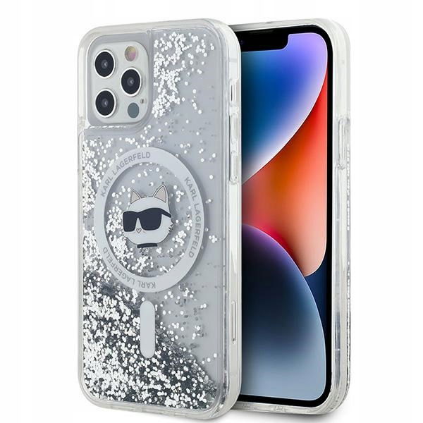 Karl Lagerfeld KLHMP12MLGCHSGH iPhone 12/12 Pro 6.1" hardcase transparent L