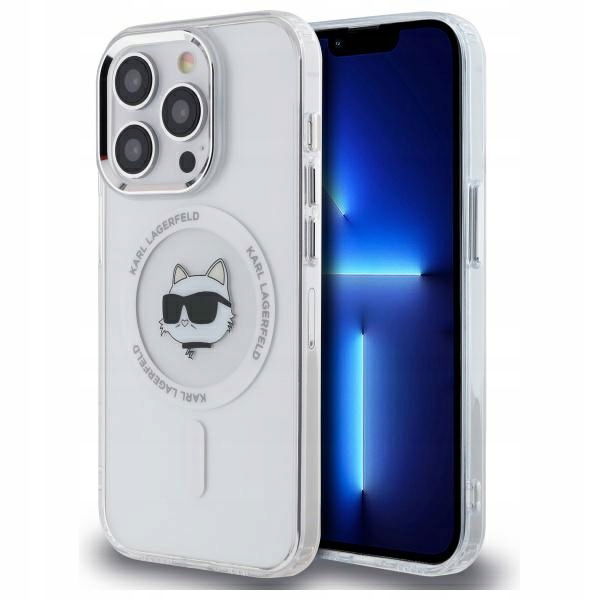 Karl Lagerfeld KLHMP13LHLSCHH iPhone 13 Pro 6.1" biely/biely hardcase IML