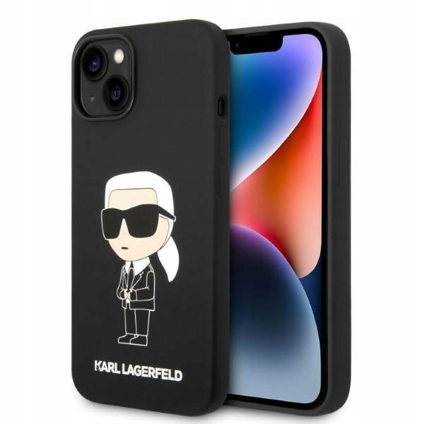 Karl Lagerfeld KLHMP14MSNIKBCK iPhone 14 Plus 15 Plus 6,7" hardcase čiern