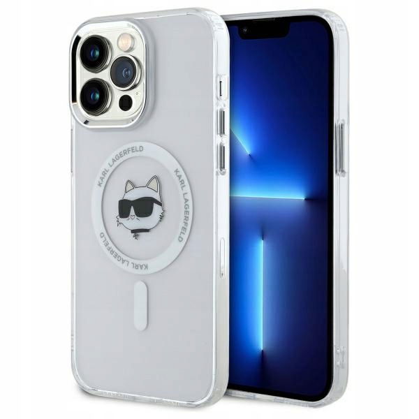 Karl Lagerfeld KLHMP14XHLSCHH iPhone 14 Pro Max 6.7" biely/biely hardcase