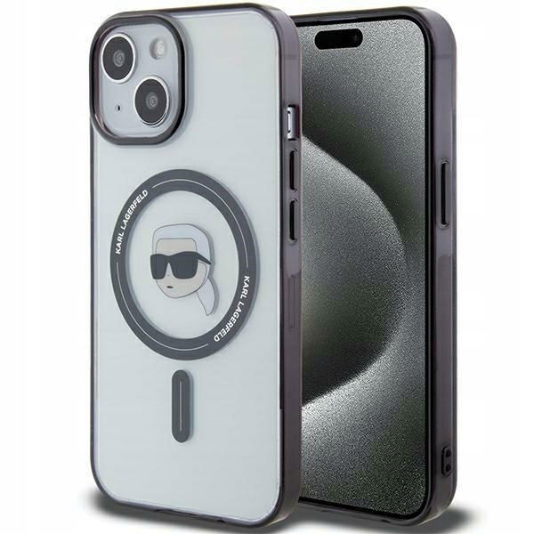 Karl Lagerfeld KLHMP15MHKHNOTK iPhone 15 Plus 14 Plus 6.7" transparentný ha