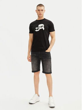 karl lagerfeld Pánske tričko Karl LAGERFELD-755061 552241 990 Black Čierna