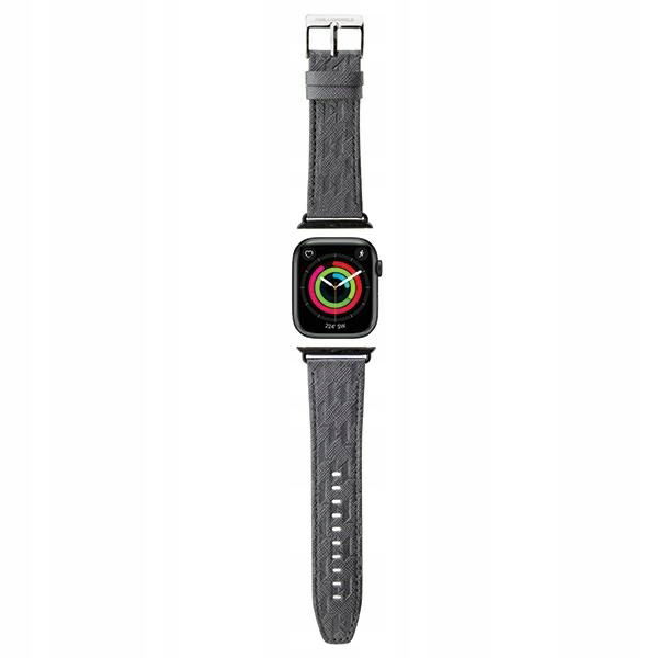Karl Lagerfeld Pásik Klawlsaklhpg Apple Watch 42/44/45/49 mm strieborný/silver