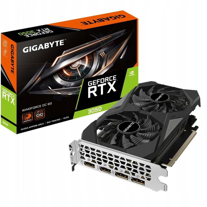 Karta nVidia GeForce Rtx 3050 Oc 2.0 Lhr 6GB DDR6