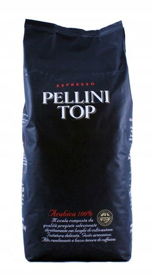 Káva Pellini Top 100 % Arabica 1 kg, zrnková, Pellini