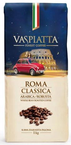 Káva Vaspiatta Roma Classica zrnková 1 kg