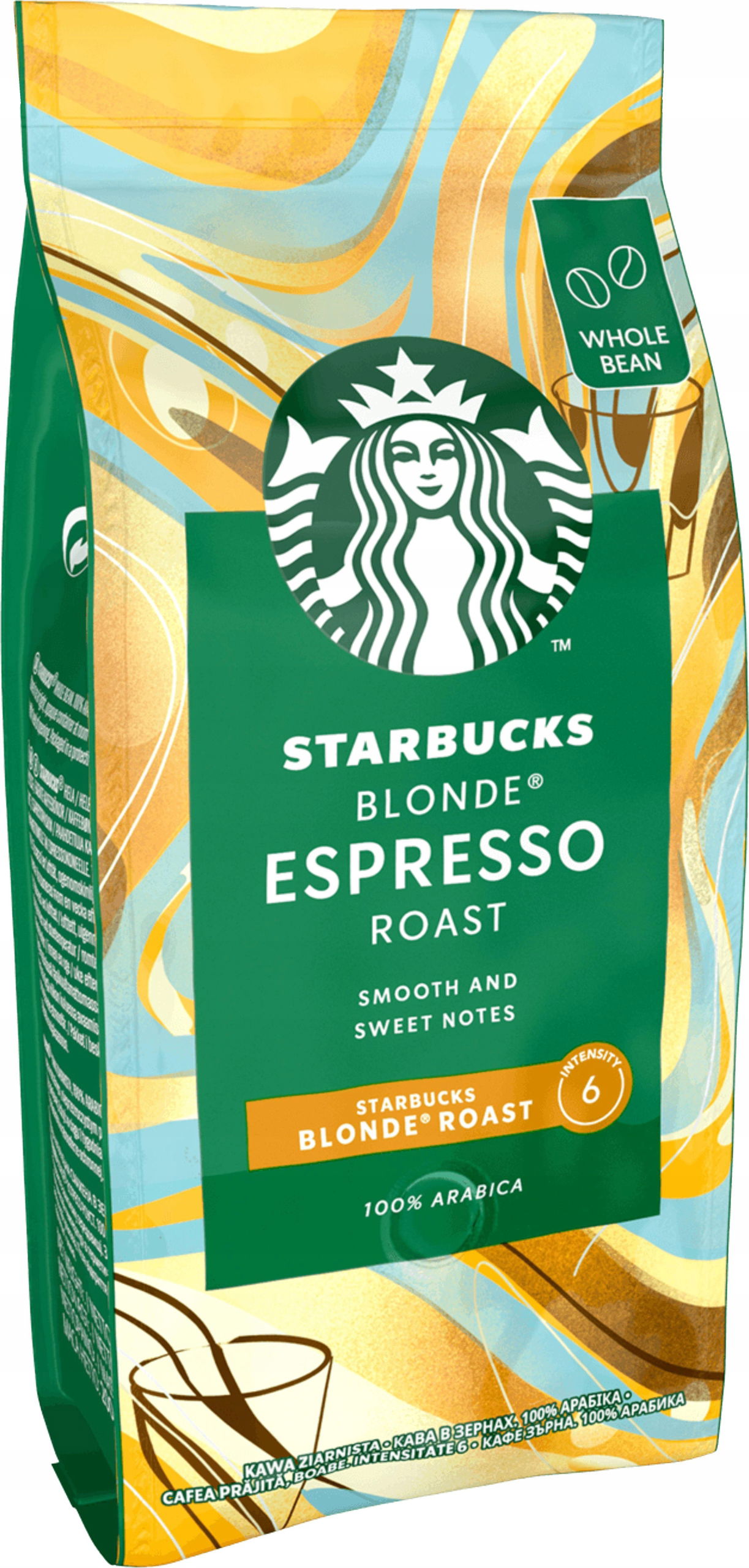 Káva zrnková Starbucks Blonde Espresso Roast 450 g