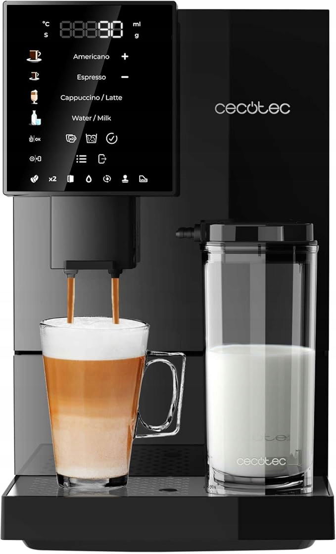 Kávovar Cecotec Cremmaet Compactccino Black 19 bar