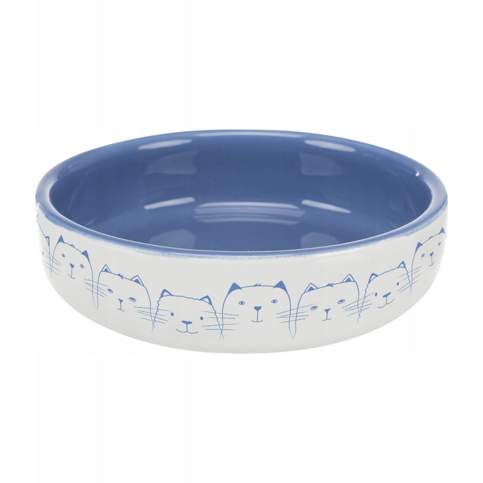 Keramická miska pre mačky Trixie plytká, odolná, 0.3 l, 15 cm