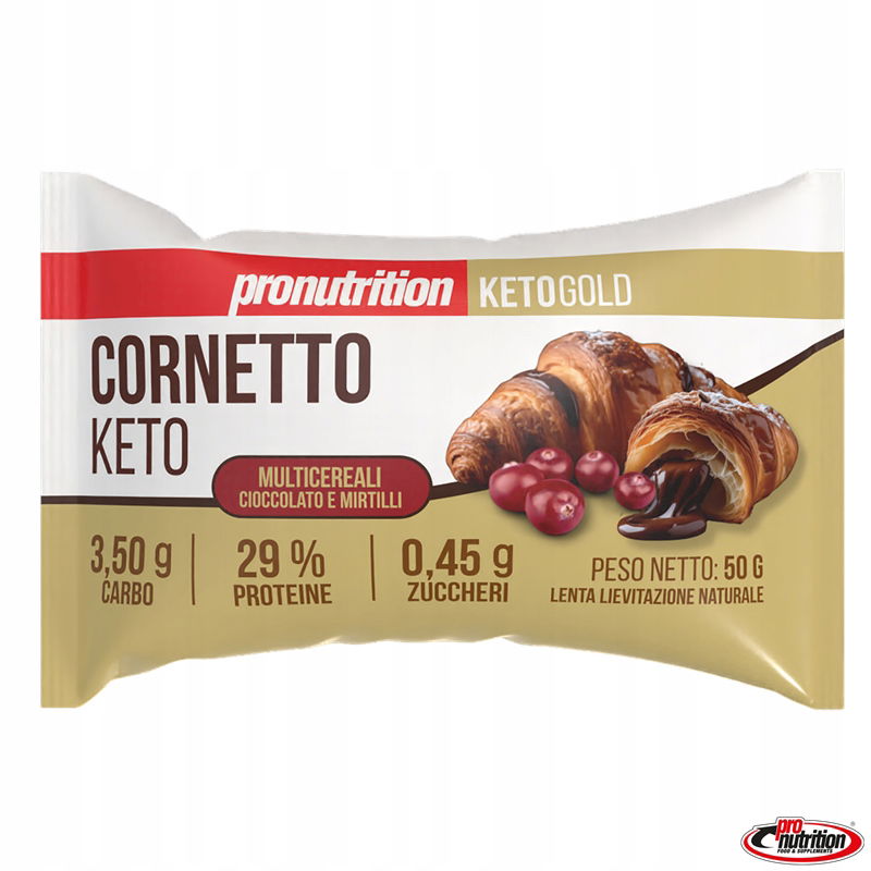 Keto Rogalik croissant s bobuľami 50 g Pronutrition