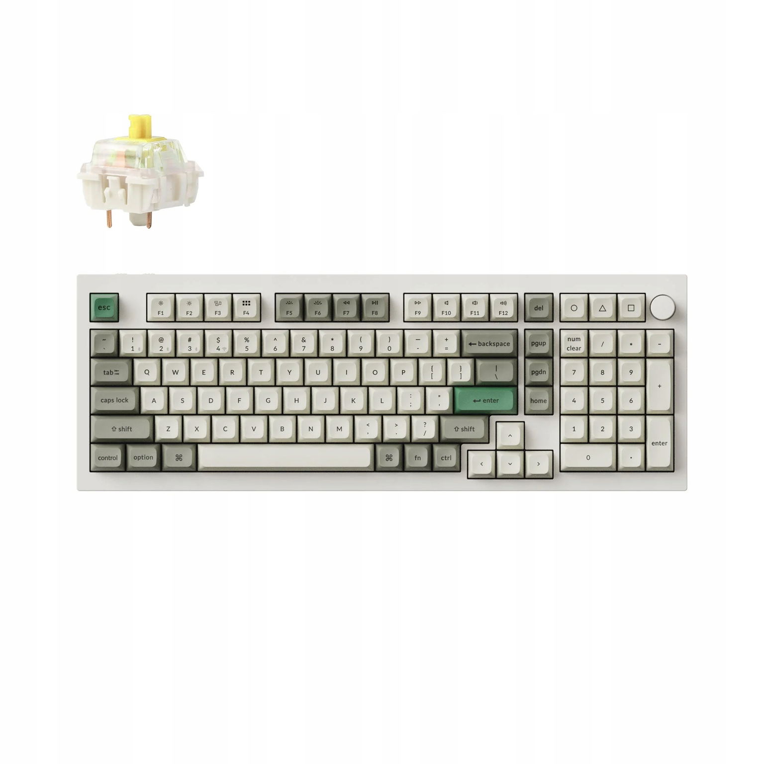 Keychron Q5 Max Bezdrôtová mechanická programovateľná klávesnica Q5M-P4