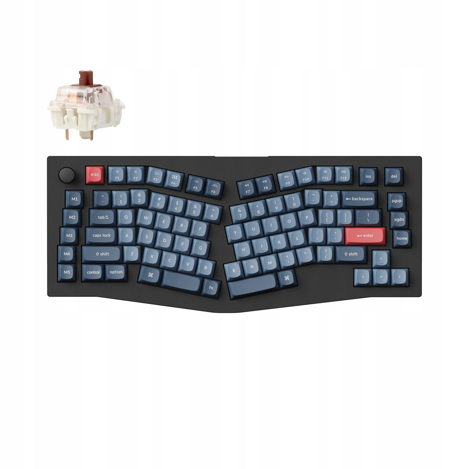 Keychron V10 Max Qmk/via Bezdrôtová mechanická klávesnica Knob V10M-D3