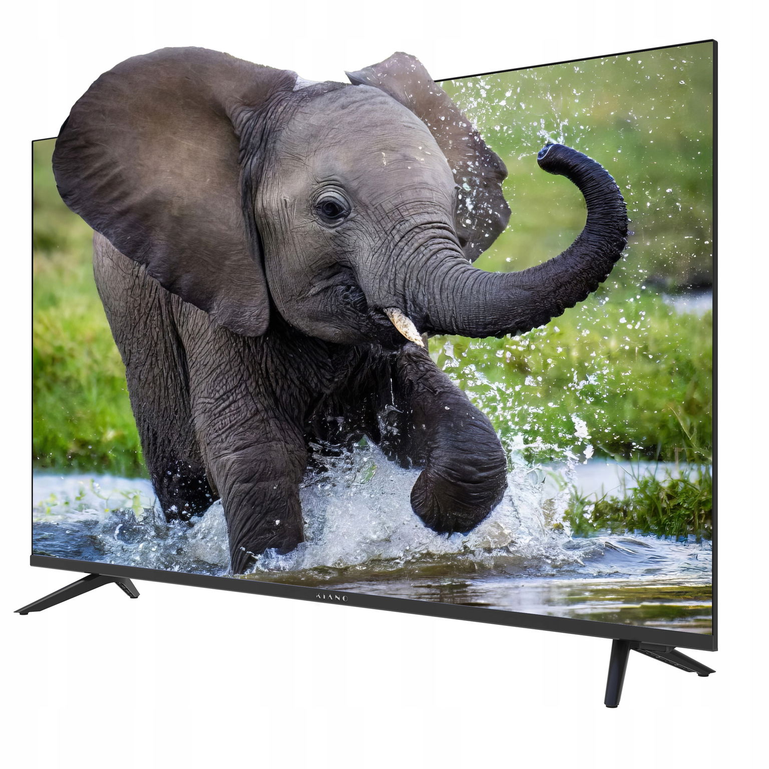 Kiano KE43N Led Tv 43" 4K Uhd Smart Tv WiFi Pvr elegantný čierny dizajn