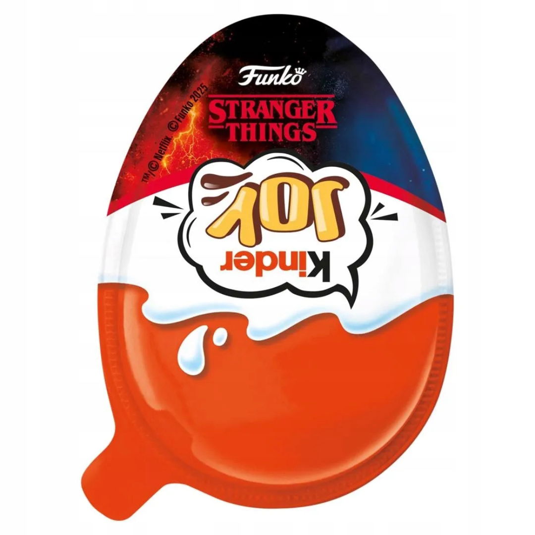 Kinder Joy Stranger Things Vajíčko s figúrkou alebo gadgetom Stranger Things