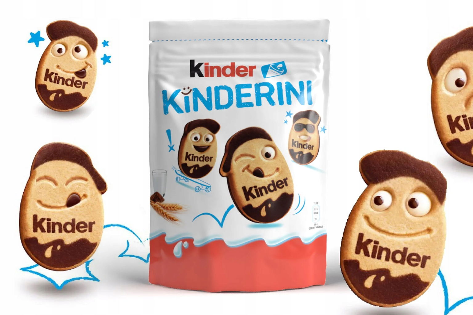 Kinder Kinder Krehké Koláčiky 250 g