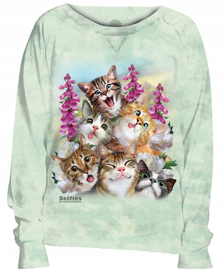 Kittens Selfie Dámska mikina The Mountain 2XL