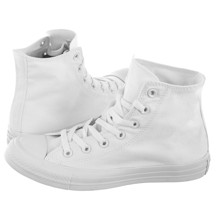 Klasické tenisky Dlhé topánky Converse Ct All Star 1U646 Biele