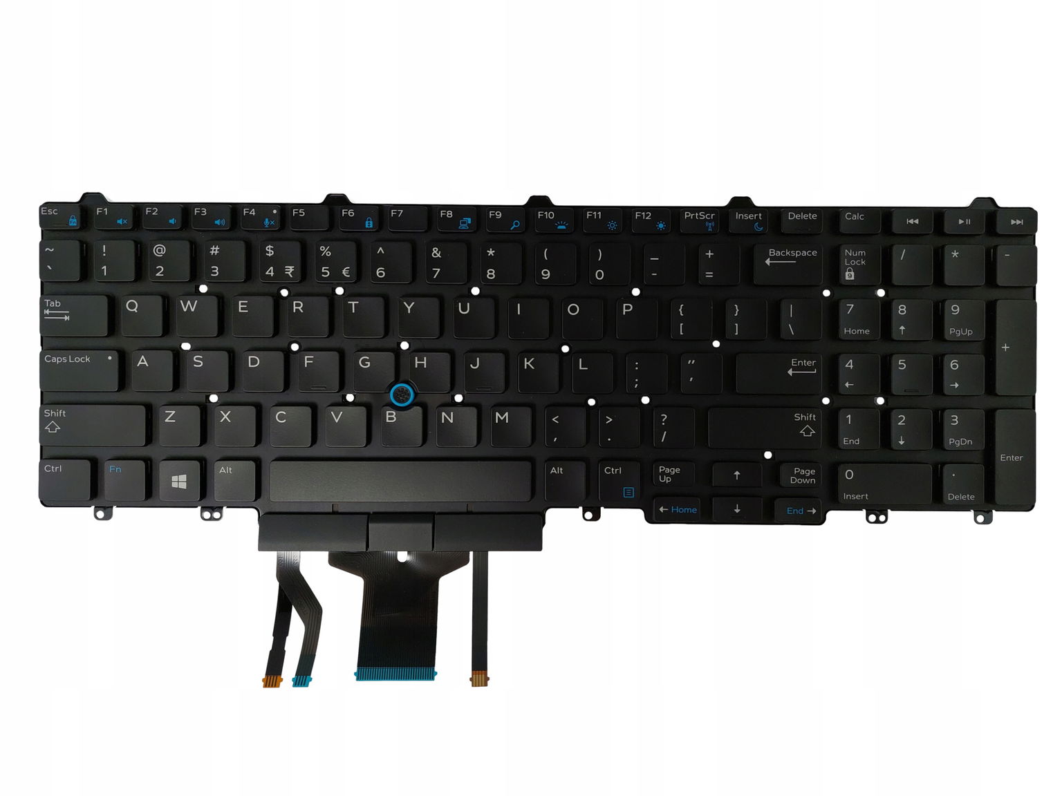 Klávesnica Dell 7510 7520 7710 7720 Led Originál