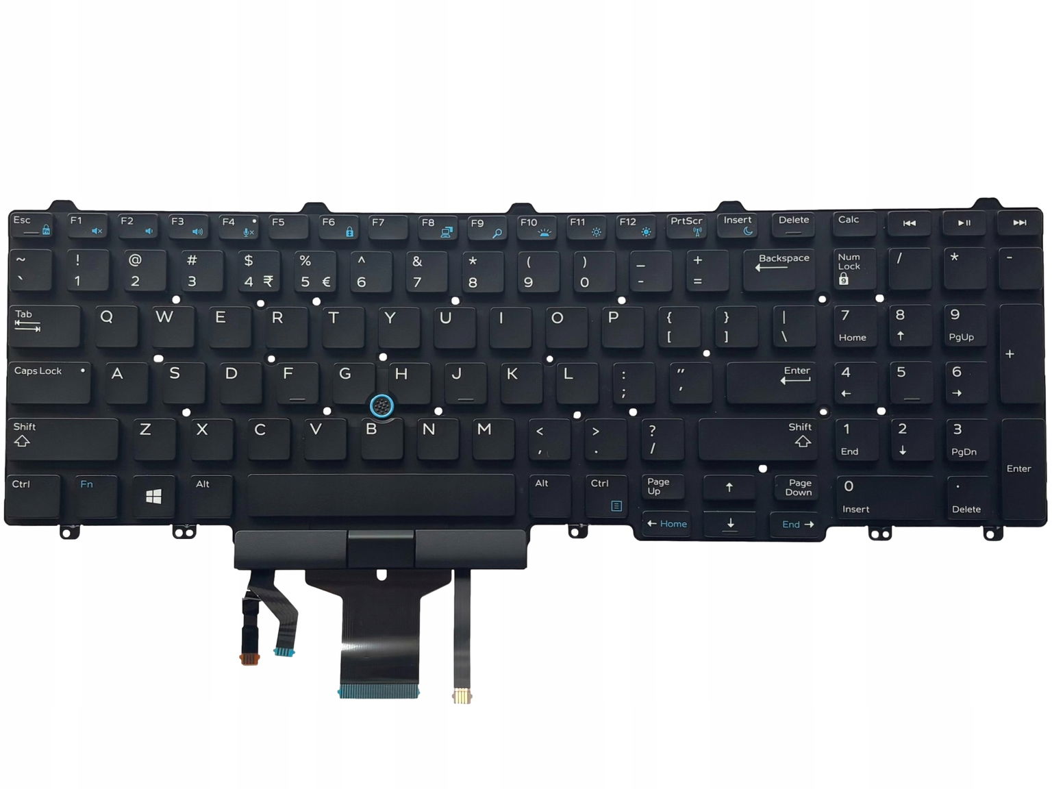 Klávesnica Dell E5550 E5570 E5580 5550 3510 7510 7710 Led Originál Pl