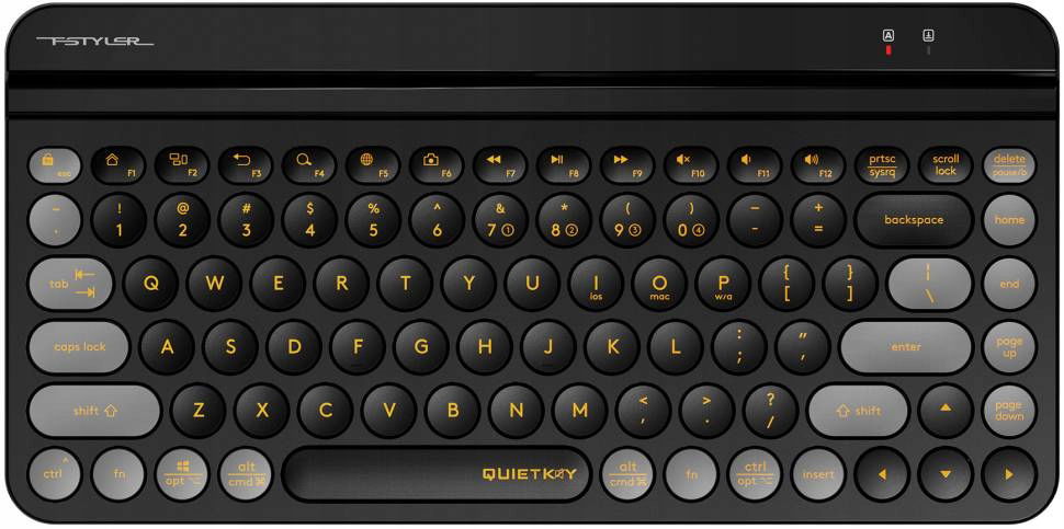 Klávesnica Fstyler FBK30 BLUETOOTH&2.4G Ríbezľa