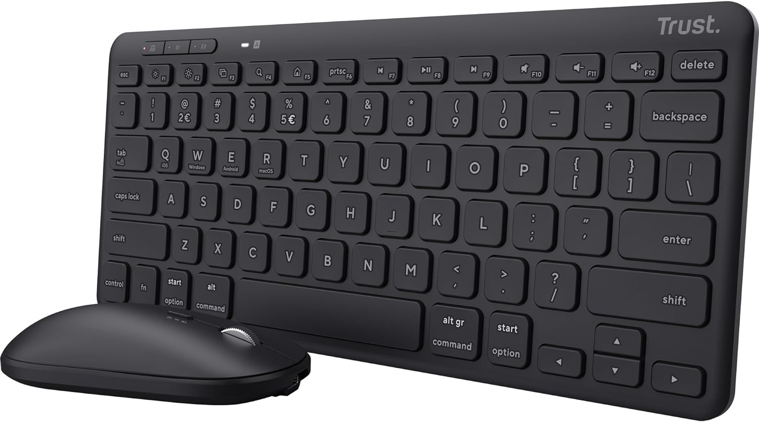 Klávesnica myš Sada Bluetooth Trust Lyra