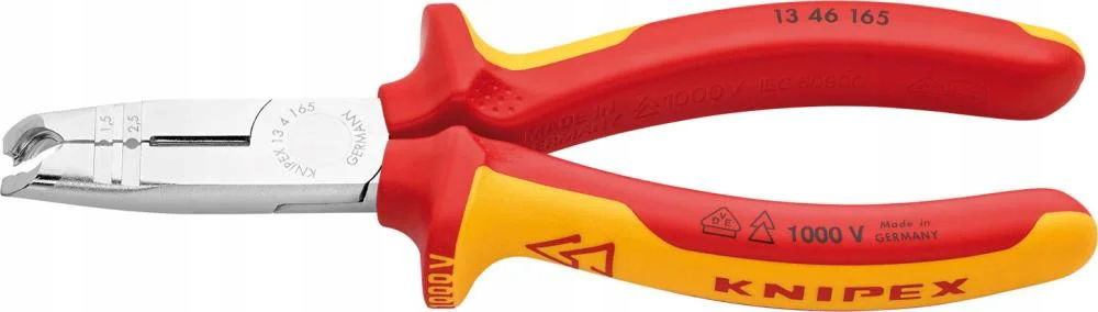 Kliešte na odstraňovanie izolácie, Vde, 165 mm, 13 46 165, Knipex