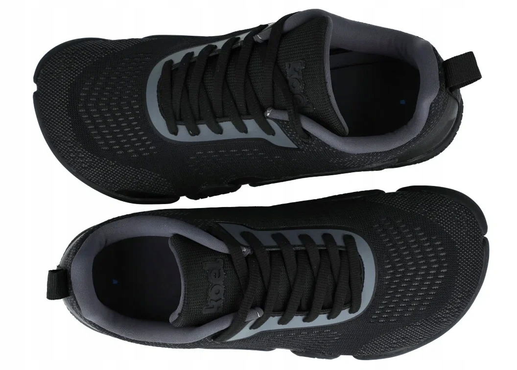 Koel Nilo pánske barefoot tenisky čierne vzdušné zero drop R46