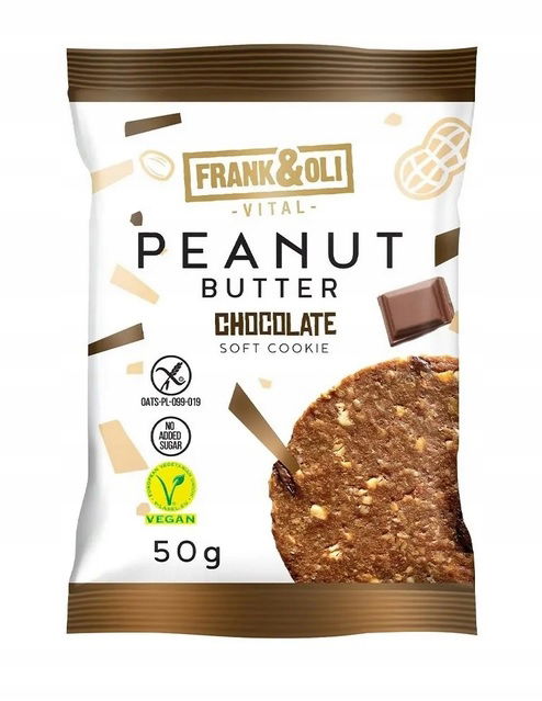 Koláčik Arašidové Maslo/čokoláda Frank&oil 50G