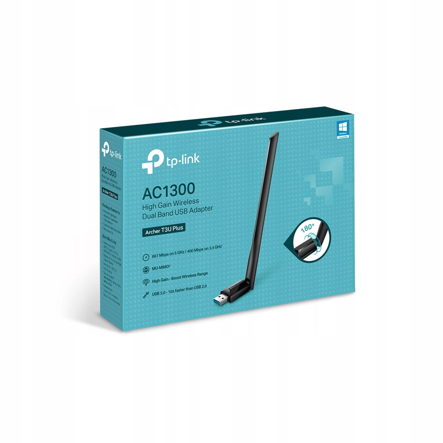 KOM1040 Tp-link Archer T3U PLus sieťová karta Us