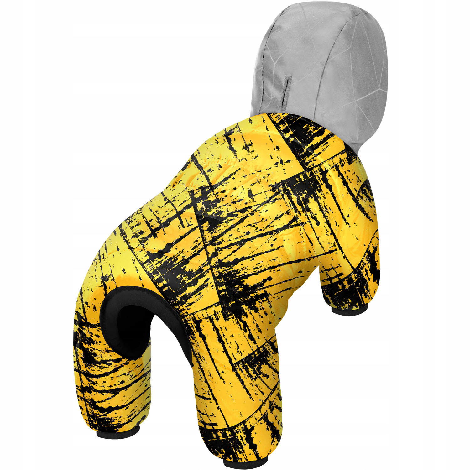 Kombinéza pre psa Waudog Clothes, "Batman Náčrt", veľkosť S (S40)